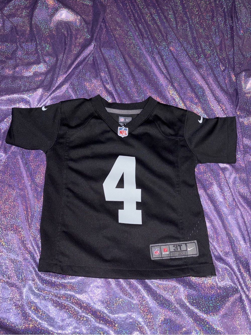 Raiders Carr Jersey Toddler